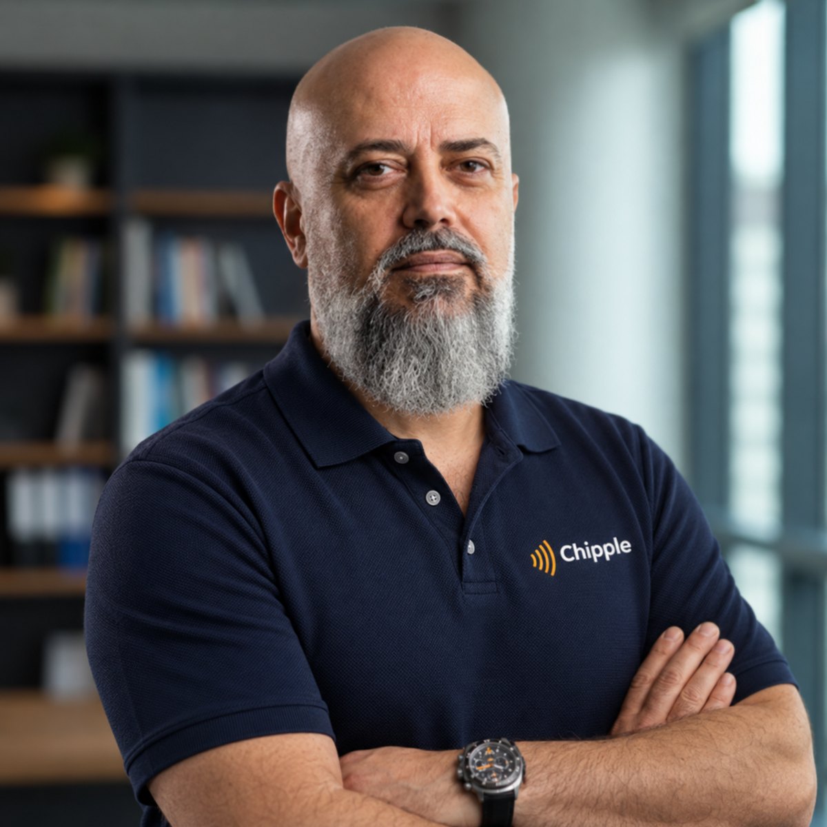 Portrait of Anderson Macena, Chief Technology Officer at Chipple.