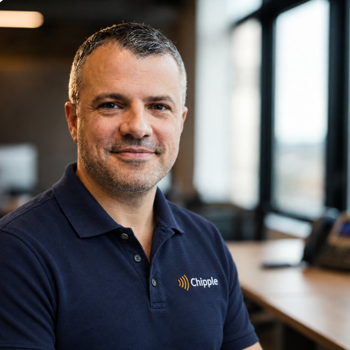Portrait of Ivan Coco, Chief Payments Officer at Chipple.