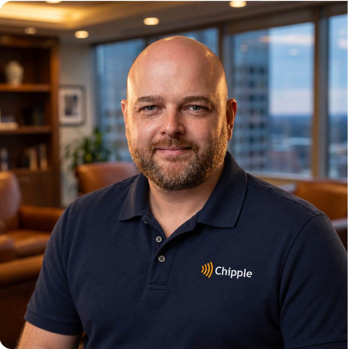 Portrait of Rodrigo Silva, Chief Innovation Officer at Chipple.